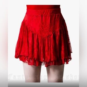 Killstar to die for lace skater skirt
